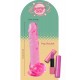 O Pop Rocket da coleção Bubblegum Blast é uma adição colorida e divertida a qualquer sortimento de produtos adultos. Medindo 17 cm, este dildo semitransparente é feito de TPE macio com um tom rosa vibrante que se destaca