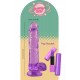 O Pop Rocket da coleção Bubblegum Blast é uma adição colorida e divertida a qualquer sortimento de produtos adultos. Medindo 17 cm, este dildo semitransparente é feito de TPE macio com um tom roxo vibrante que se destaca