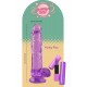 O Funky Fizz da coleção Bubblegum Blast é uma adição colorida e divertida a qualquer sortimento de produtos adultos. Medindo 19 cm, este dildo semitransparente é feito de TPE macio com um tom roxo vibrante que se destaca