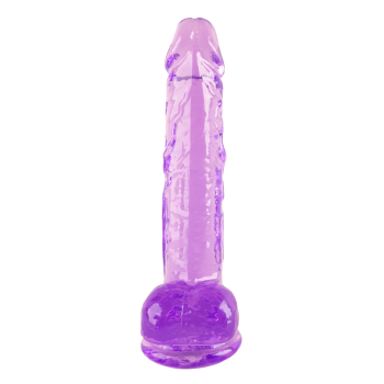 BUBBLEGUM BLAST TWINKLE JAM PURPLE CLASSIC JELLY 8,7 INCH DILDO