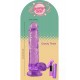 O Candy Twist da coleção Bubblegum Blast é uma adição colorida e divertida a qualquer sortimento de produtos adultos. Medindo 24 cm, este dldo semitransparente é feito de TPE macio com um tom roxo vibrante que se destaca