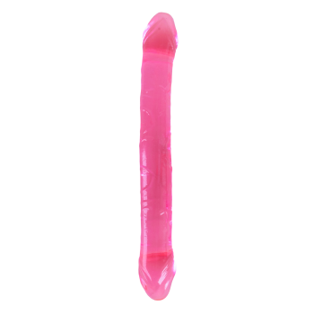BUBBLEGUM BLAST LOLLIPOP LOOP PINK CLASSIC JELLY 9,8 INCH DOUBLE DONG