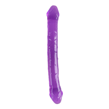 BUBBLEGUM BLAST LOLLIPOP LOOP PURPLE CLASSIC JELLY 9,8 INCH DOUBLE DONG
