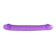 O Lollipop Loop da coleção Bubblegum Blast é uma adição colorida e divertida a qualquer sortimento de produtos adultos. Medindo 25 cm, este dldo duplo semitransparente é feito de TPE macio com um tom roxo vibrante que se