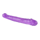 O Lollipop Loop da coleção Bubblegum Blast é uma adição colorida e divertida a qualquer sortimento de produtos adultos. Medindo 25 cm, este dldo duplo semitransparente é feito de TPE macio com um tom roxo vibrante que se