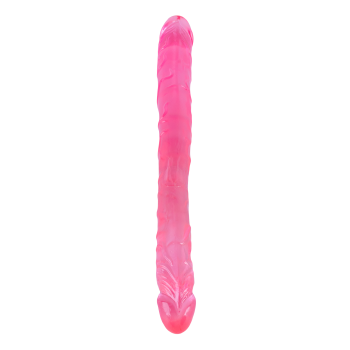 BUBBLEGUM BLAST GROOVY TIMES PINK CLASSIC JELLY 14,8 INCH DOUBLE DONG