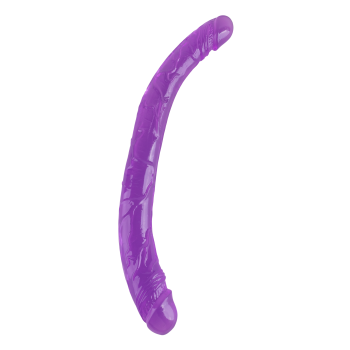 BUBBLEGUM BLAST GROOVY TIMES PURPLE CLASSIC JELLY 14,8 INCH DOUBLE DONG