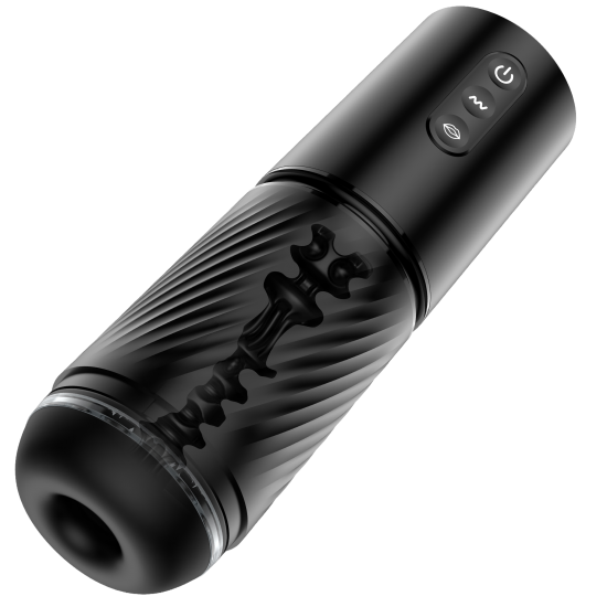 O Titanz Auto Suck Machine é um dispositivo automático de sucção e vibração projetado para uma estimulação masculina potente e sem o uso das mãos. Com um estojo rígido de fácil manuseio e controles intuitivos, ele combin