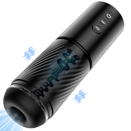 O Titanz Auto Suck Machine é um dispositivo automático de sucção e vibração projetado para uma estimulação masculina potente e sem o uso das mãos. Com um estojo rígido de fácil manuseio e controles intuitivos, ele combin