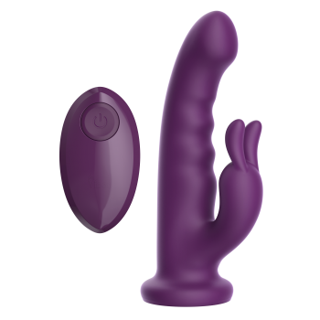 BOLD SAGE DUO-VIBRATOR WITH SUCTION CUP