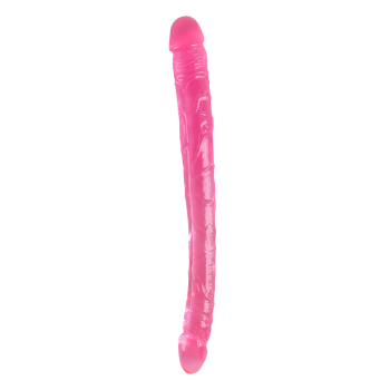 BUBBLEGUM BLAST GROOVY TIMES PINK CLASSIC JELLY 14,8 INCH DOUBLE DONG