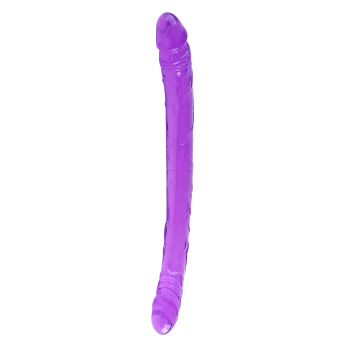 BUBBLEGUM BLAST GROOVY TIMES PURPLE CLASSIC JELLY 14,8 INCH DOUBLE DONG
