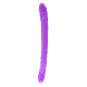 O Groovy Times da coleção Bubblegum Blast é uma adição colorida e divertida para qualquer sortimento de produtos adultos. Medindo 37 cm, este dildo duplo semitransparente é feito de TPE macio com um tom roxo vibrante que