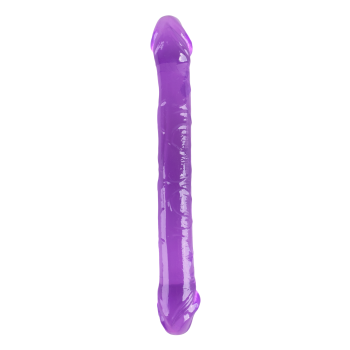 BUBBLEGUM BLAST LOLLIPOP LOOP PURPLE CLASSIC JELLY 9,8 INCH DOUBLE DONG