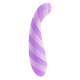 Apresentamos o Vibrador Ponto G Purple Pleasure, da fascinante coleção Glitz — o seu parceiro perfeito para uma jornada mágica de prazer e autodescoberta. Este vibrador para ponto G, com design elegante, é feito sob medi
