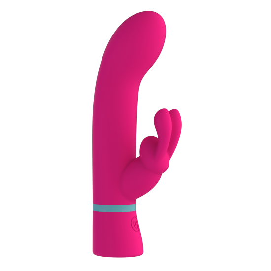 O Double Spotter é um vibrador de dupla estimulação para o ponto G, projetado para proporcionar prazer simultâneo em múltiplas zonas erógenas. Seu braço interno curvado estimula o ponto G, enquanto o estimulador externo