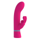 O Double Spotter é um vibrador de dupla estimulação para o ponto G, projetado para proporcionar prazer simultâneo em múltiplas zonas erógenas. Seu braço interno curvado estimula o ponto G, enquanto o estimulador externo