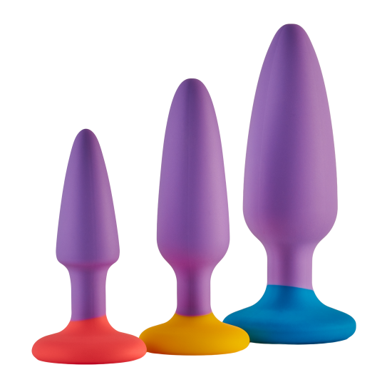 O Kit Smooth Adventure da coleção Love Signal da Dreamtoys é um conjunto de três peças para treinamento anal, projetado para uma exploração confortável e progressiva. Perfeito para iniciantes ou para quem deseja expandir