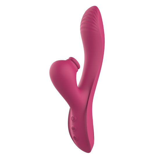 Vibrador do tipo Rabbit vem para atender a todos os teus desejos! Combina uma parte principal, que é flexível e possui uma curvatura que naturalmente o leva ao ponto G; com um massageador de clitóris totalmente fora do c