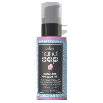 SENSUVA HANDIPOP Gel de Massagem Comestível Algodão Doce 59ML