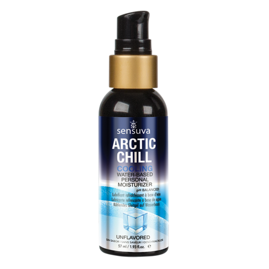 Relaxe com o hidratante íntimo refrescante à base de água da Sensuva. Sua fórmula natural exclusiva ajuda a despertar os sentidos, proporcionando uma sensação refrescante. O lubrificante íntimo da Sensuva, para uso penia