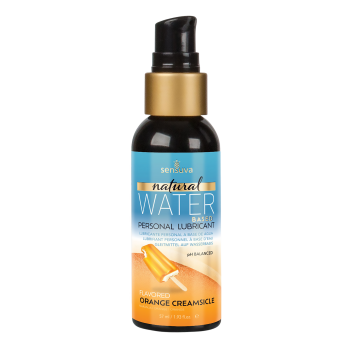 SENSUVA Lubrificante a base de agua  sabor gelado laranja 57ML