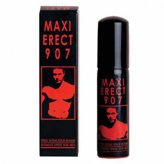 Maxi Erect 907 é um spray testado clinicamente e aprovado por médicos para ser utilizado ao longo de todo o pénis e glande. É ideal para estender as suas relações por mais tempo e com maior prazer.A sua composição estimu