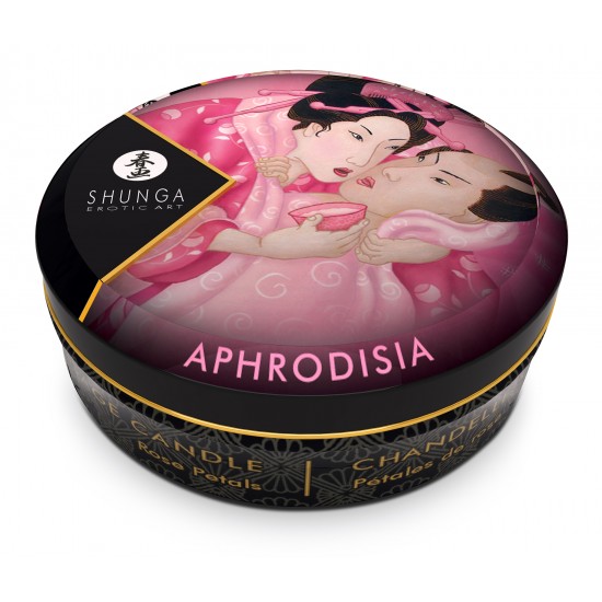 Vela de massagem à base de soja com delicioso aroma a rosas, que também pode ser utilizada como vela ambiente.Para massagem deve acende-la durante uns 15 a 20 minutos e apagá-la. De seguida deite um pouco de cera der