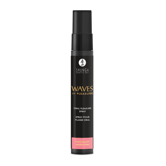 Spray para prazer oral Waves of Pleasure Vinho Espumante de Morango 20 ml. Proporcione ao seu parceiro uma experiência inesquecível de sexo oral. Com algumas borrifadas deliciosas, transforme sua boca em uma fonte convid