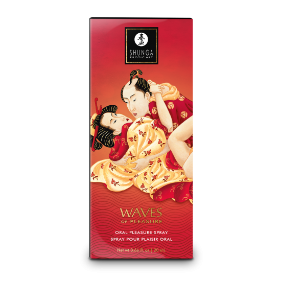 Spray para prazer oral Waves of Pleasure Espumante de Morango 20 ml. Proporcione ao seu parceiro uma experiência inesquecível de sexo oral. Com algumas borrifadas deliciosas, transforme sua boca em uma fonte convidativa
