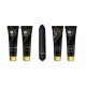 KIT NAUGHTY GEISHA COLLECTION SHUNGA Esta coleção de produtos em miniatura irá ajudá-lo a explorar e quebrar todos os tabus. Nada supera o desejo de descobrir a luxúria da carne sozinho ou com seu amante. Contém: Toko Aqua, lubrificante pessoal, 10 ml.