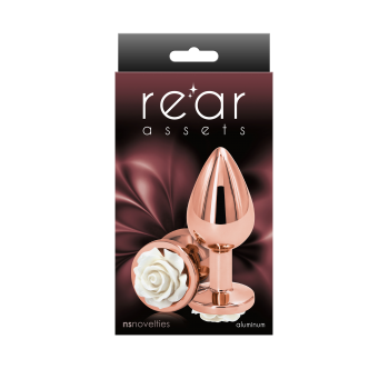 PLUG ANAL REAR ASSETS ROSE MEDIO BRANCO