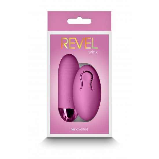 Portátil e discreto, o Winx by Revel possui uma bala vibratória e controle remoto sem fio para uso individual ou com um parceiro. A bala Winx é recarregável e feita de silicone de grau de platina. Bullet é resi