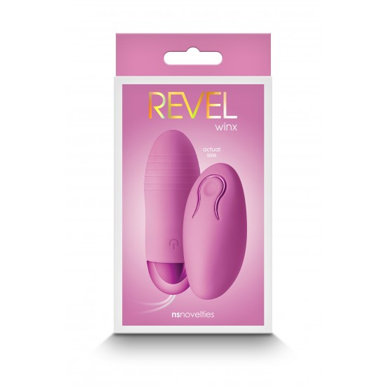 Portátil e discreto, o Winx by Revel possui uma bala vibratória e controle remoto sem fio para uso individual ou com um parceiro. A bala Winx é recarregável e feita de silicone de grau de platina. Bullet é resi