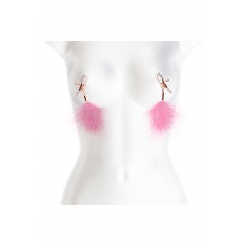 BOUND NIPPLE CLAMPS F1 PINK