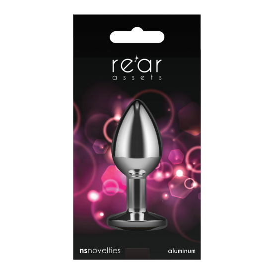 Brinquedo anal leve e cromado, projetado para proporcionar excitação visual e sensual. Feito de alumínio leve e com formato que facilita a penetração, este brinquedo anal seguro para o corpo está disponível em diversas c