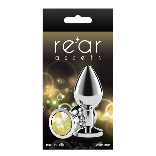 Brinquedo anal leve e cromado, projetado para proporcionar excitação visual e sensual. Feito de alumínio leve e com formato que facilita a penetração, este brinquedo anal seguro para o corpo está disponível em diversas c