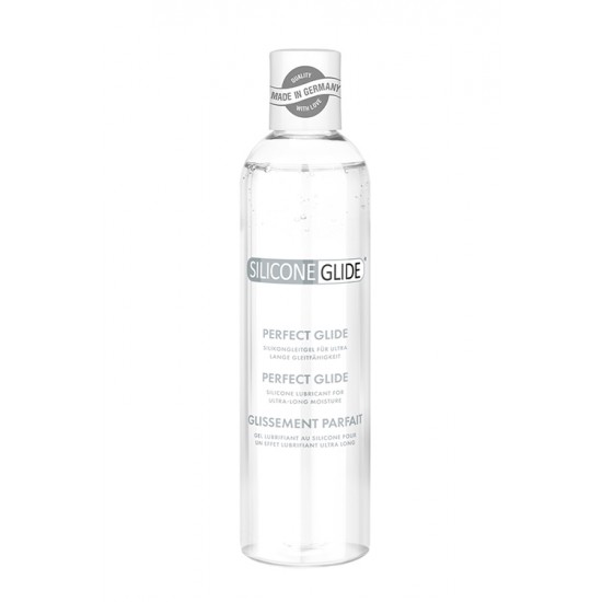 Lubrificante de alta qualidade e totalmente compatível com a pele (dermatológico e clinicamente testado). À base de silicone para uma duração ultra longa e com propriedades hidratantes.