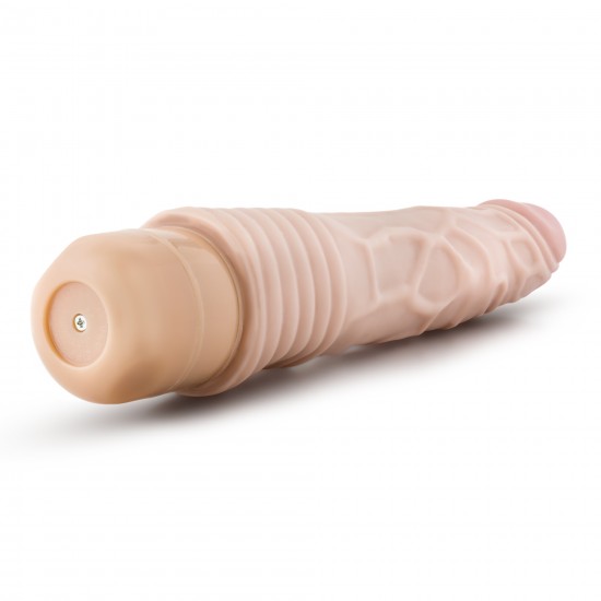Seja um bom anfitrião e receba de braços abertos o Mr. Skin em sua casa!Vibrador realista com cabeça e corpo proeminente. Com botão rotativo na base para navegar entre as potentes e profundas vibrações multivelocidades.À