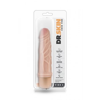 Vibrador Realista 3 Mr. Skin 15.5cm Pele