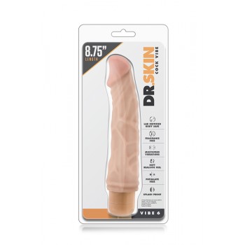 MR. SKIN COCK VIBE VIBE 6 BEIGE