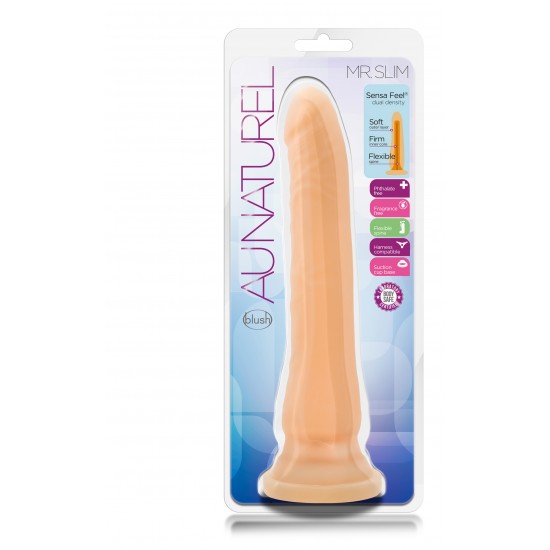 Para quem gosta ao natural!Dildo sensual com toque e aspecto surpreendentemente real. Com uma camada exterior suave e um eixo interno firme e flexível ao mesmo tempo, para se adaptar de forma perfeita às curvas do seu co