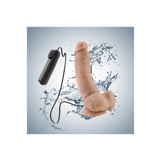 Renda-se a este fantástico LOVERBOY.Vibrador de aspecto e toque realista com forte base de sucção para dar asas às suas aventuras mãos-livres. Com multivelocidades e intensas vibrações. Também compatível com o uso