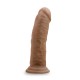 Dildo Realista Au Naturel Mocha 19cm Castanho