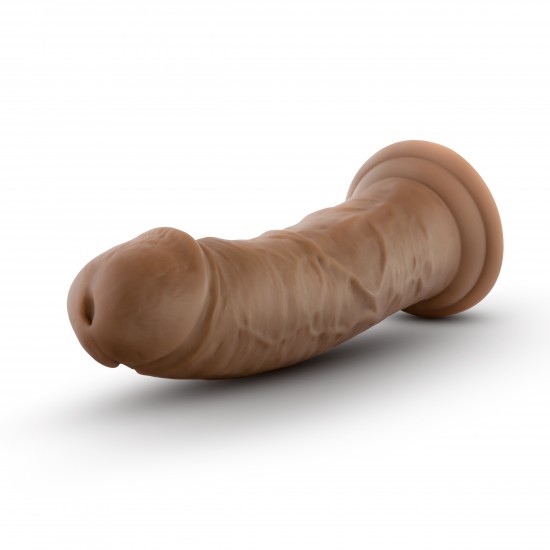 Dildo Realista Au Naturel Mocha 19cm Castanho