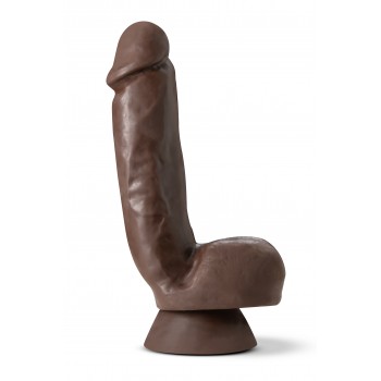 DR. SKIN PLUS 8 DILDO SQUEEZABLE BALLS CHOCOLATE