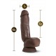 Os Dildos Posáveis ​​Dr. Skin Plus são incrivelmente realistas e vêm com um eixo posável que mantém a posição desejada dentro do seu corpo para conforto durante a brincadeira, se adaptando para seu prazer. Sensa Feel Plu