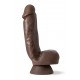 Os Dildos Posáveis ​​Dr. Skin Plus são incrivelmente realistas e vêm com um eixo posável que mantém a posição desejada dentro do seu corpo para conforto durante a brincadeira, se adaptando para seu prazer. Sensa Feel Plu