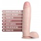 AU NATUREL HUGE 10 DILDO VANILLA
