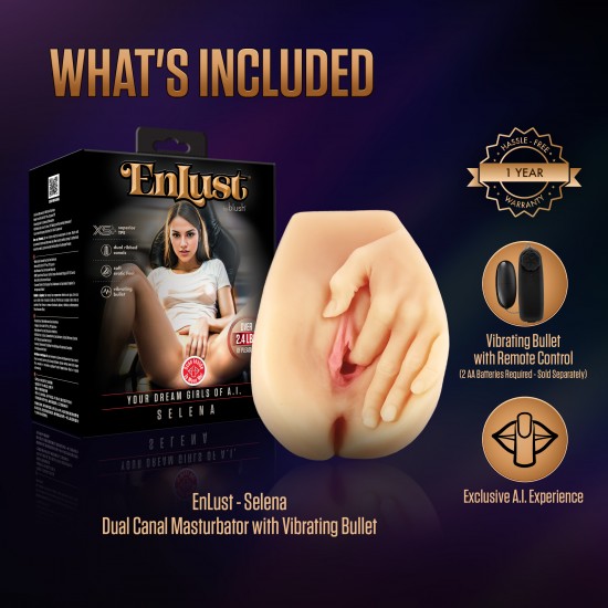 Conheça Selena, a garota dos sonhos definitiva da IA. Selena foi feita para precisão com seu material superior X5 Plus. Este masturbador em tamanho real possui duas aberturas para experiências variadas, oferecendo uma se